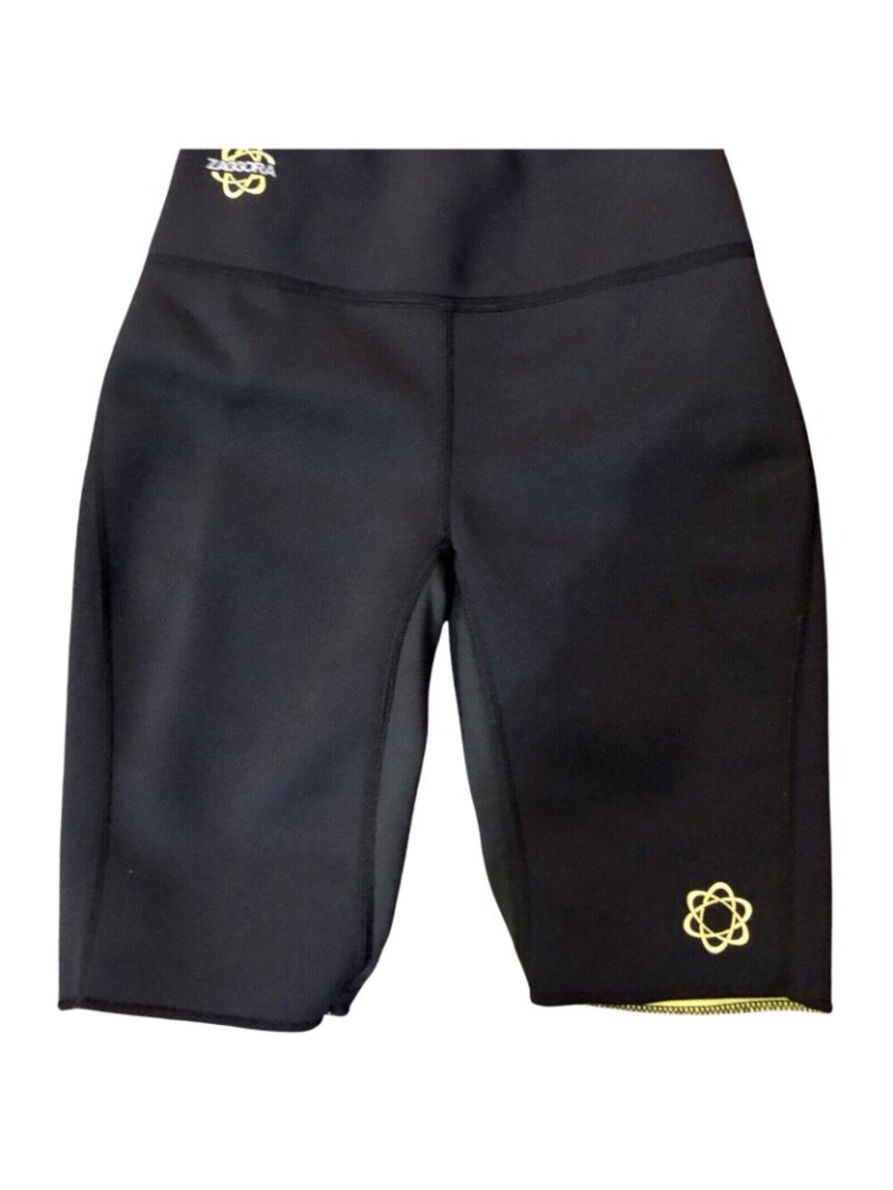 Zaggora Hotwear Activewear Set Womens Small Black Shorts Top Celu-Lite Used - Picture 16 of 16